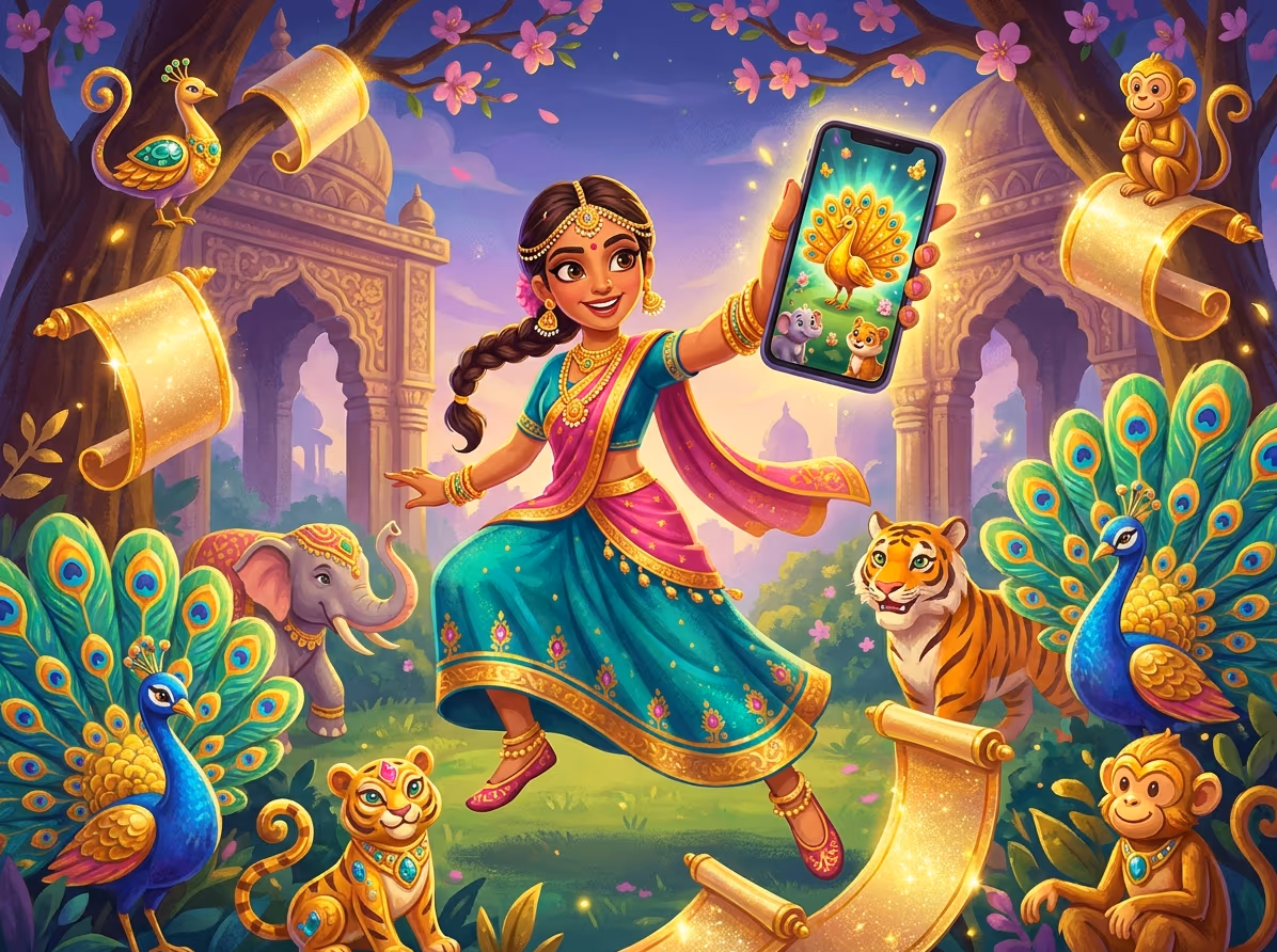 Adorned Peacock on iOS